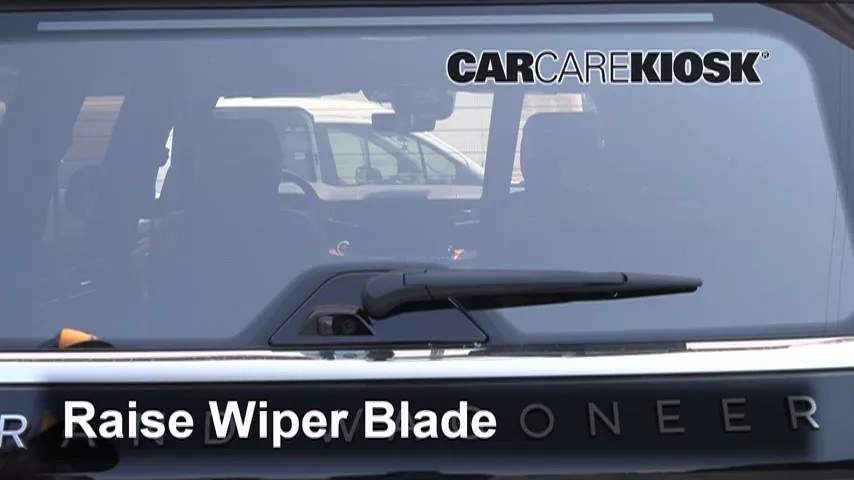 2022 Jeep Grand Wagoneer Series III 6.4L V8 Escobillas de limpiaparabrisas trasero